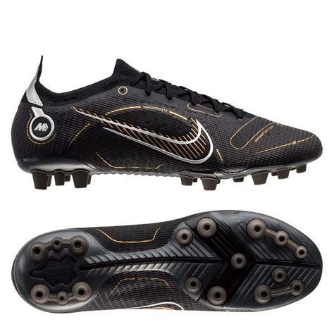 nike mercurial vapor 14 elite ag-pro shadow - schwarz/gold/silber|nike mercurial football boots.